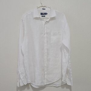 Vineyard Vines White Casual Button Down Shirt XL